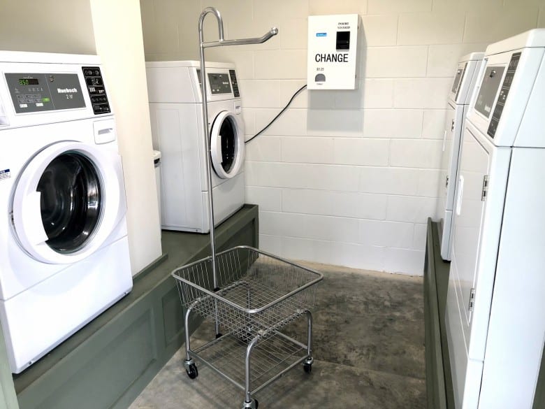 Laundry room at 4 County RV Park & Campground