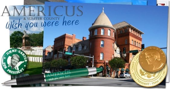 Historic Americus and Sumter County, featured in the campground's local-area guide