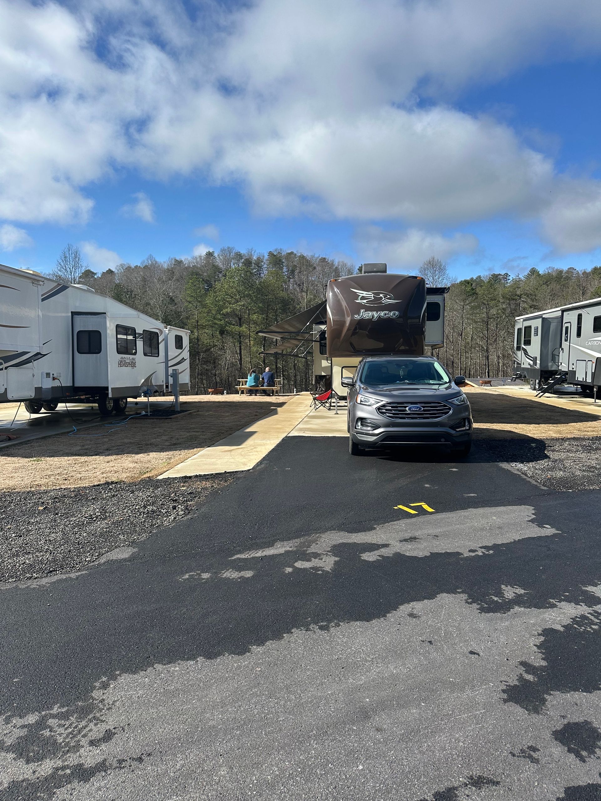 RV campsite at Apple Country RV Resort