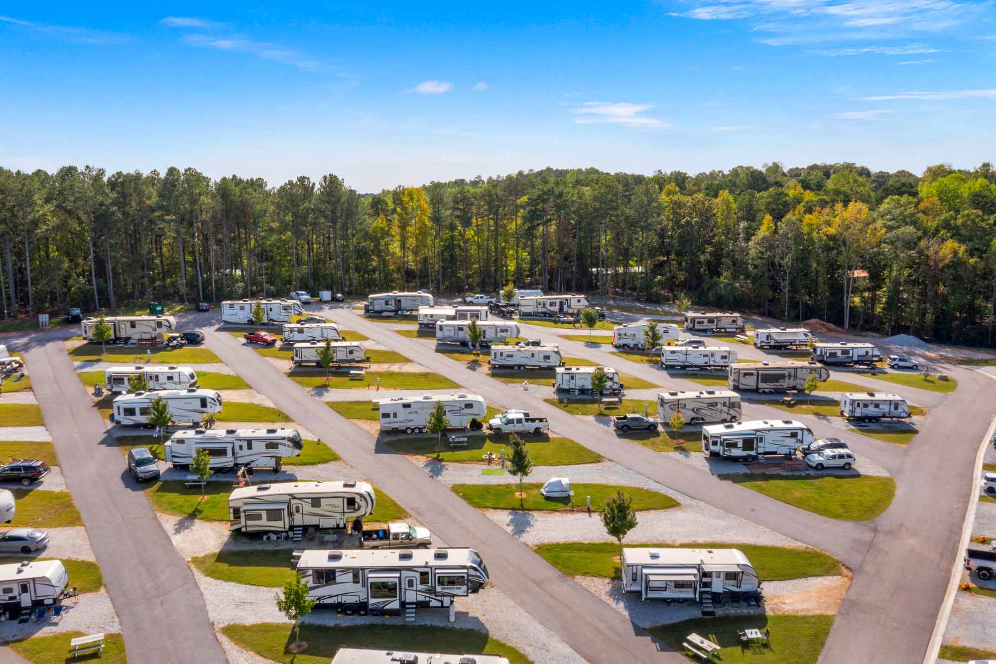 RV camping at Commerce Station RV Resort