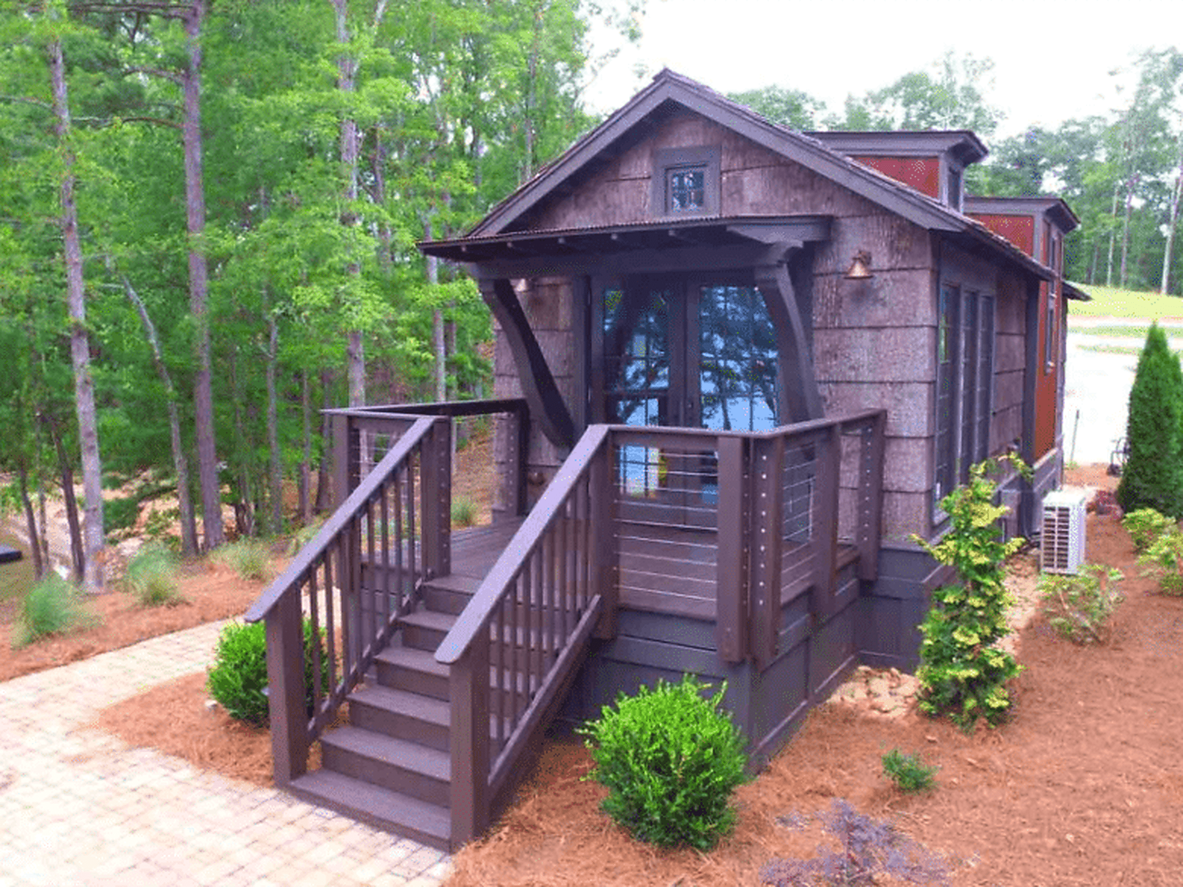 Waterfront cabin at Camp Margaritaville RV Resort Lanier Islands