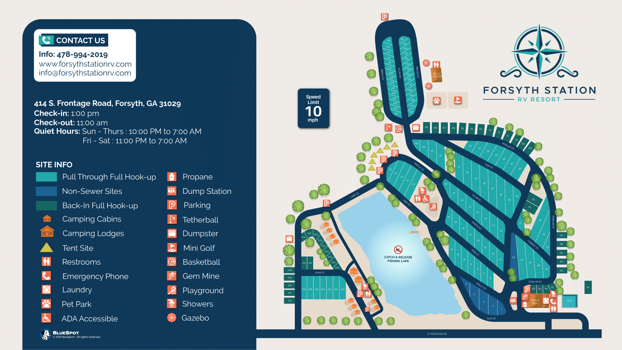 Campground map