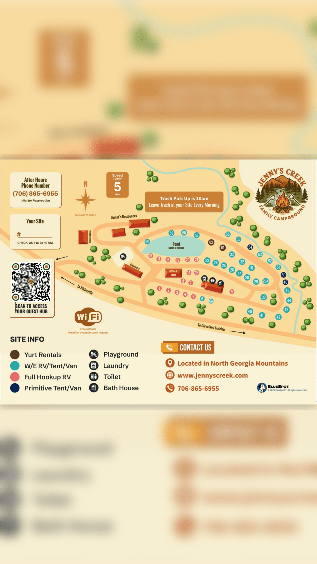 Campground map
