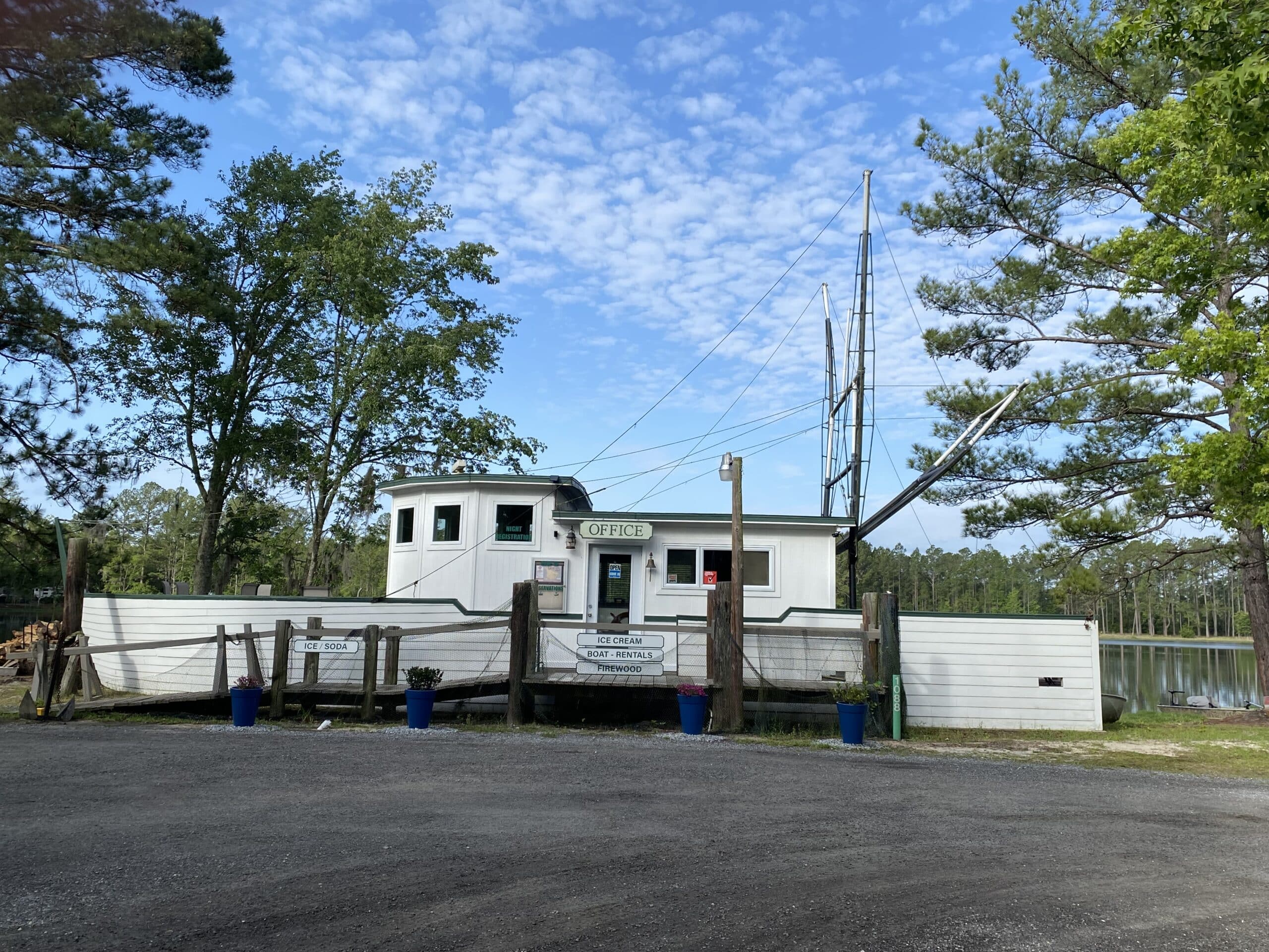 Lake Harmony RV Park lakeside office