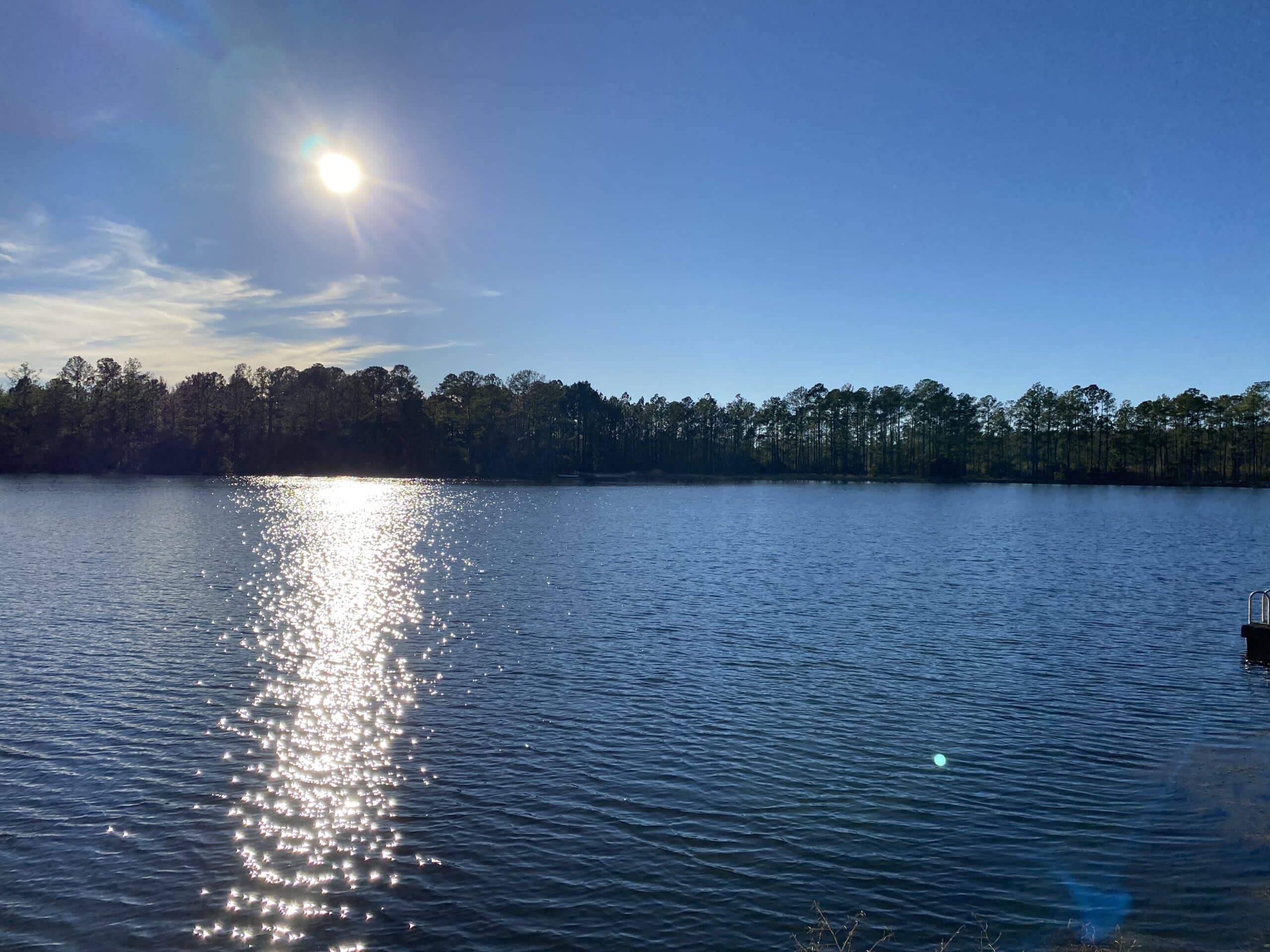 Lake view at Lake Harmony RV Park