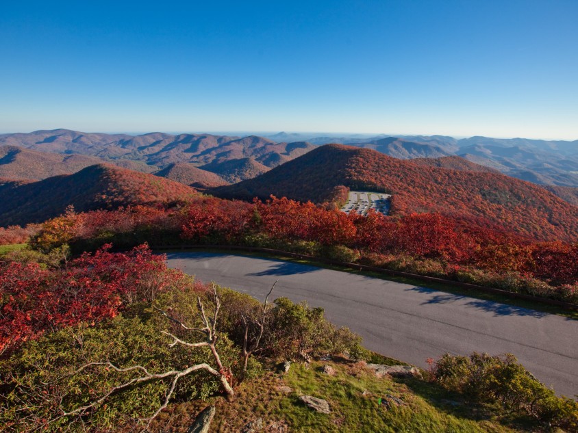 Brasstown Bald, a regional attraction near Hiawassee