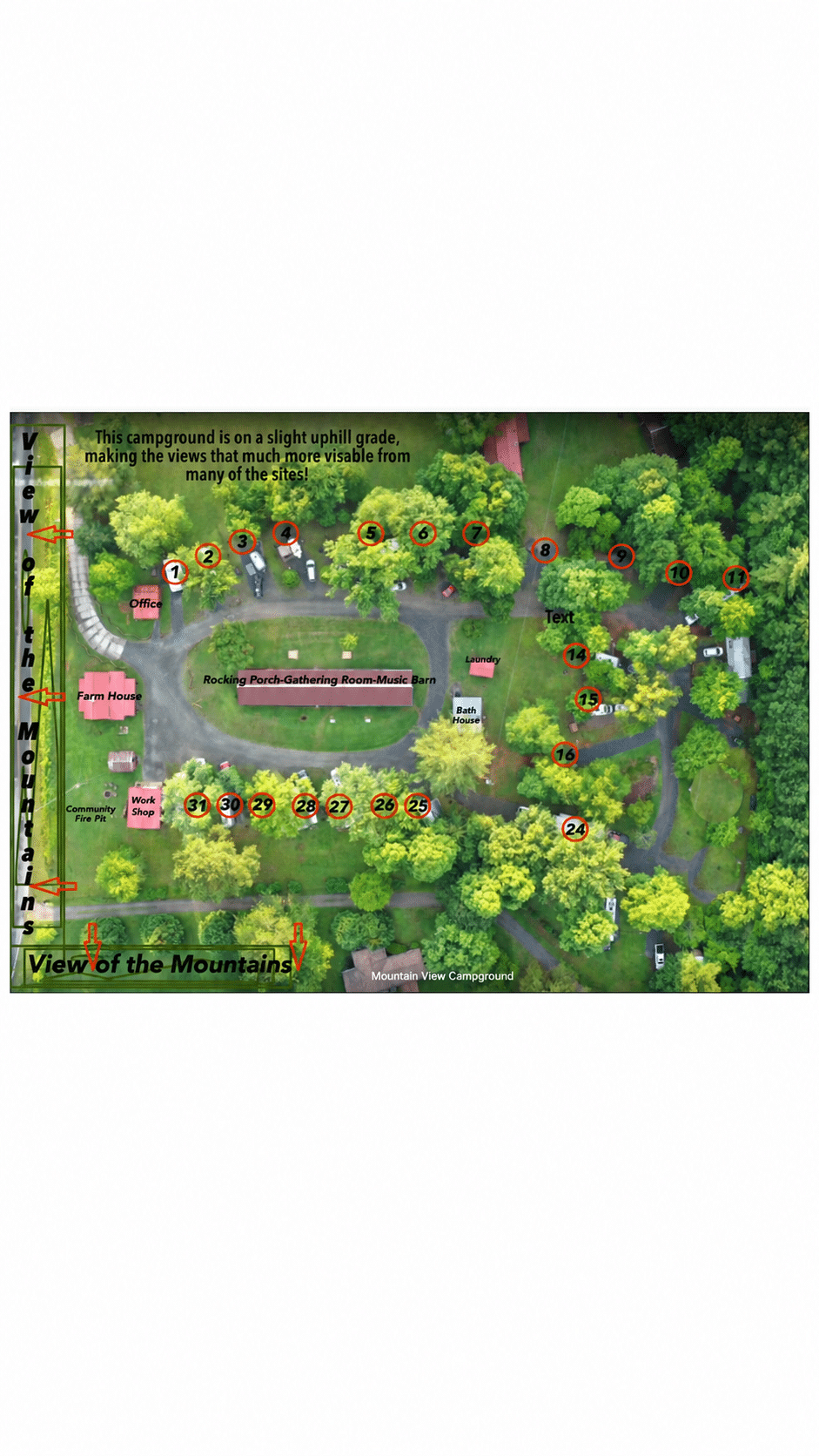Campground map