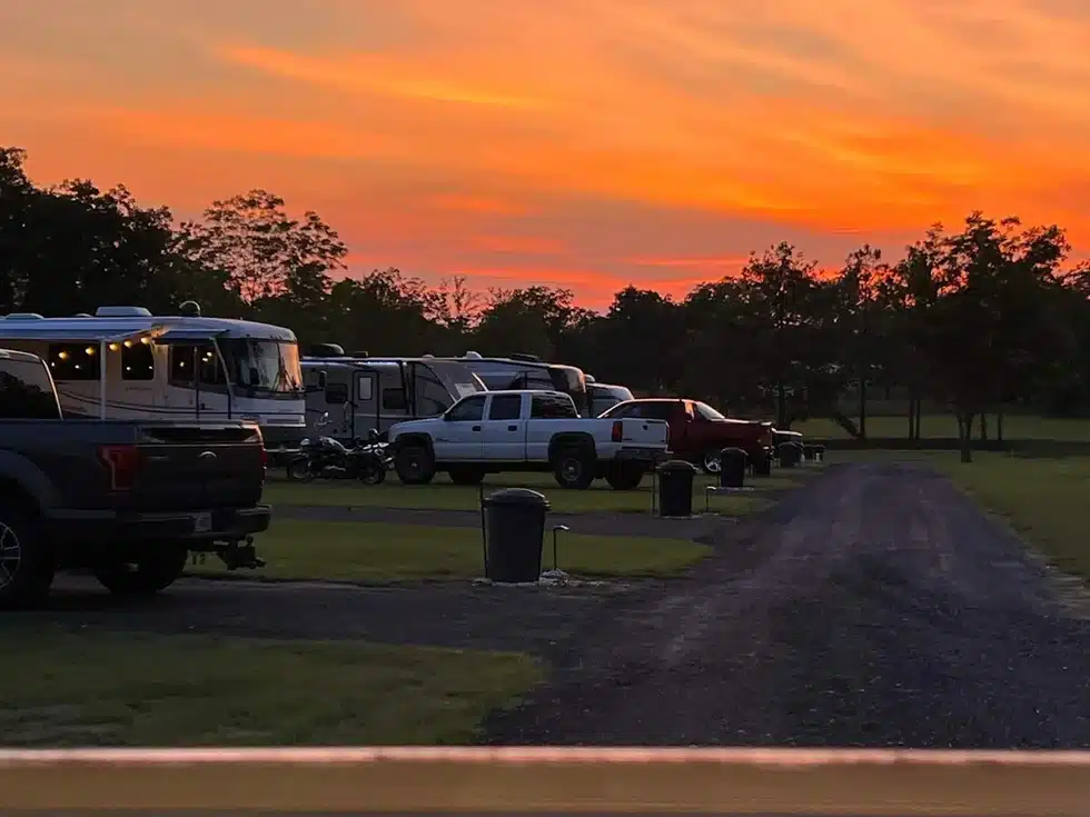 RV sites at Pebble Hill RV Park