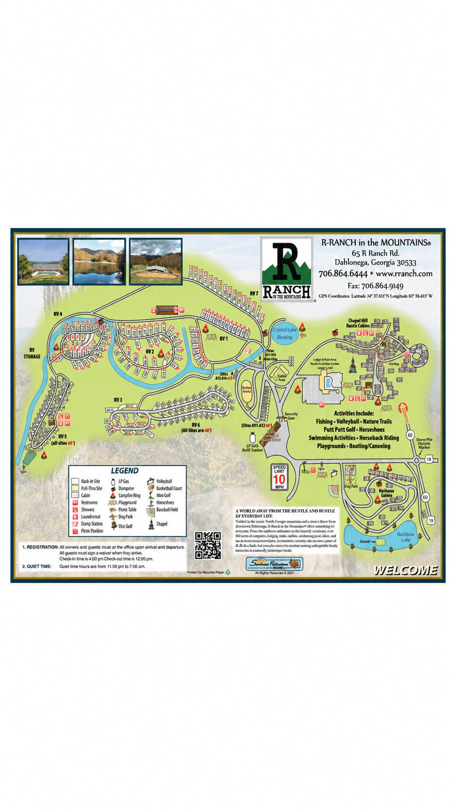 Campground map