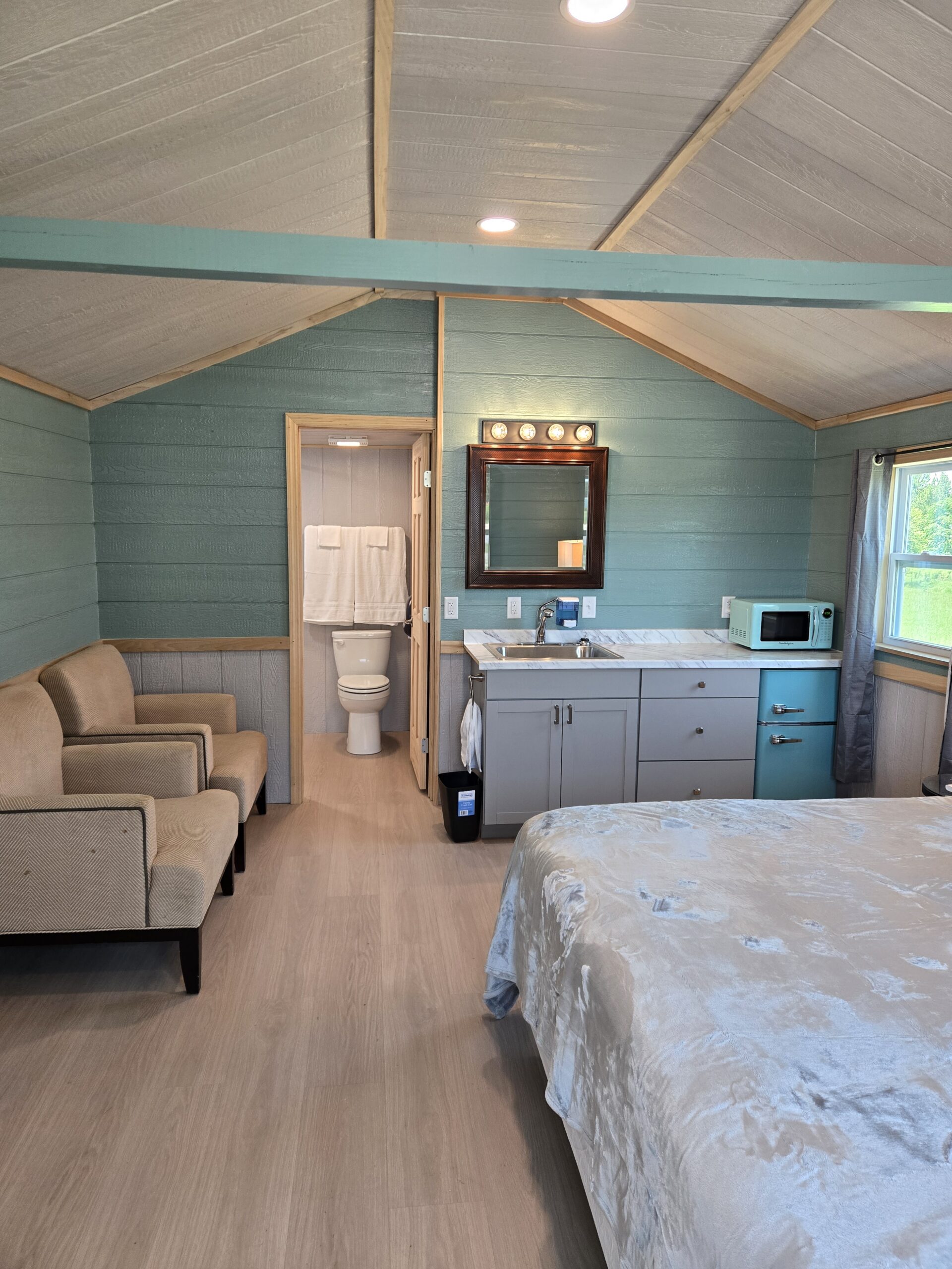 Duplex accommodation at Rusty's Retreat