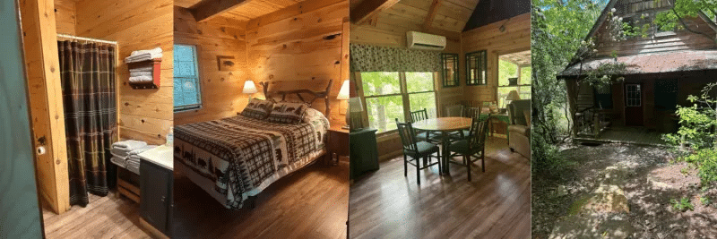 Interior and outdoor photo collection of Rushing Waters Treehouse