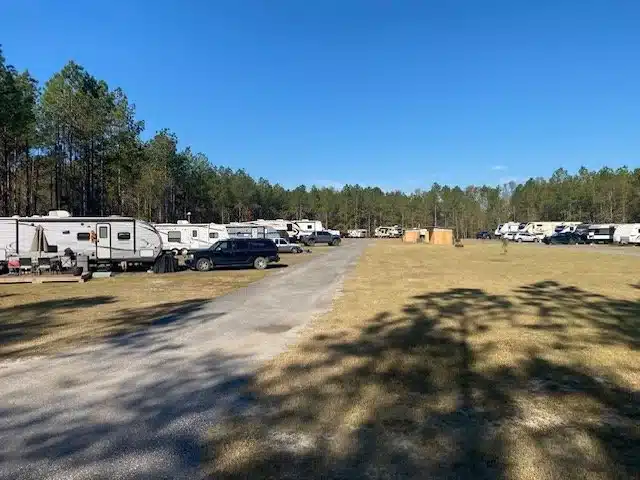 RV sites at Small Living RV Park