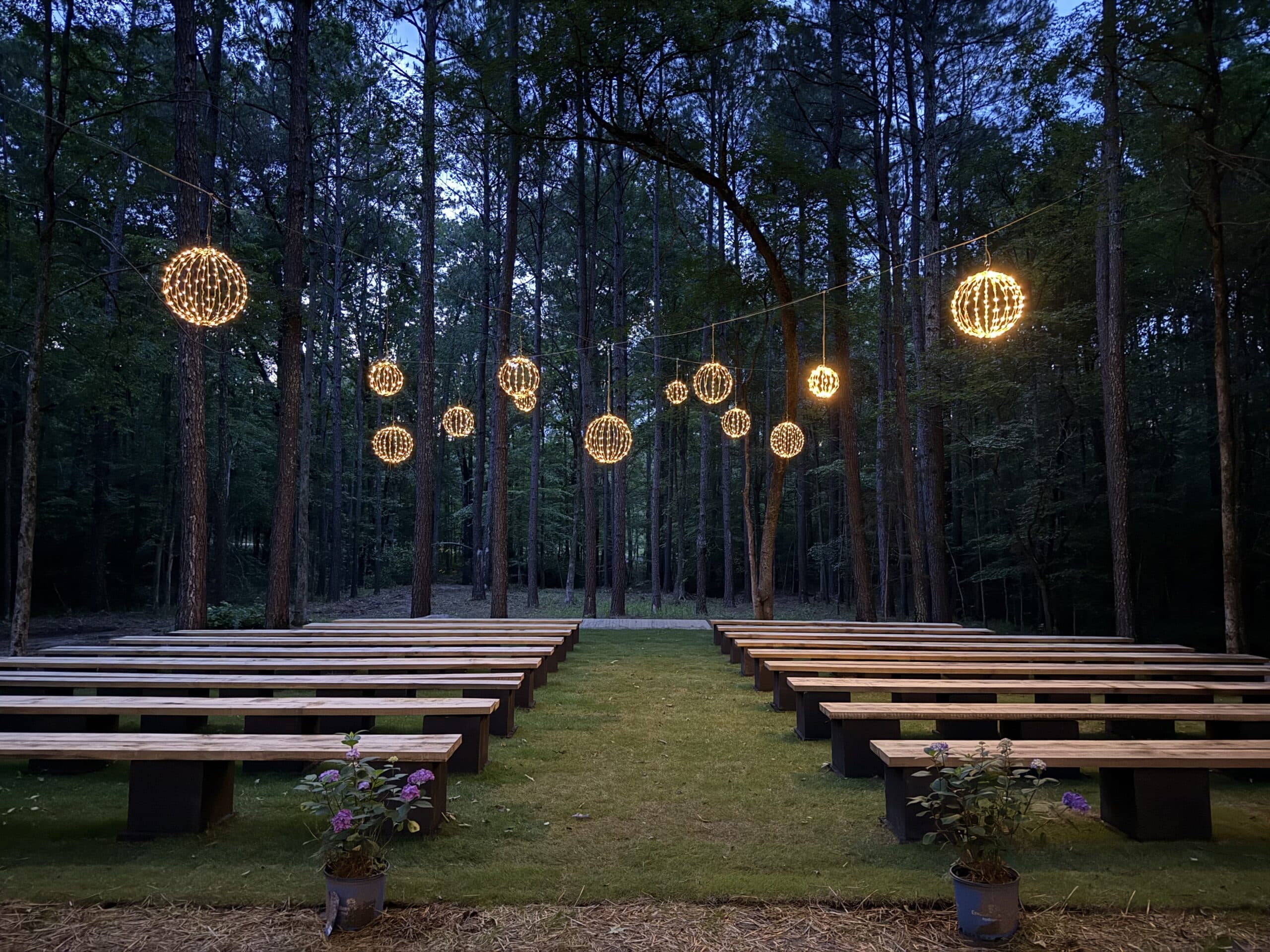 Open camping and event field at Skull Shoals Park & Campground