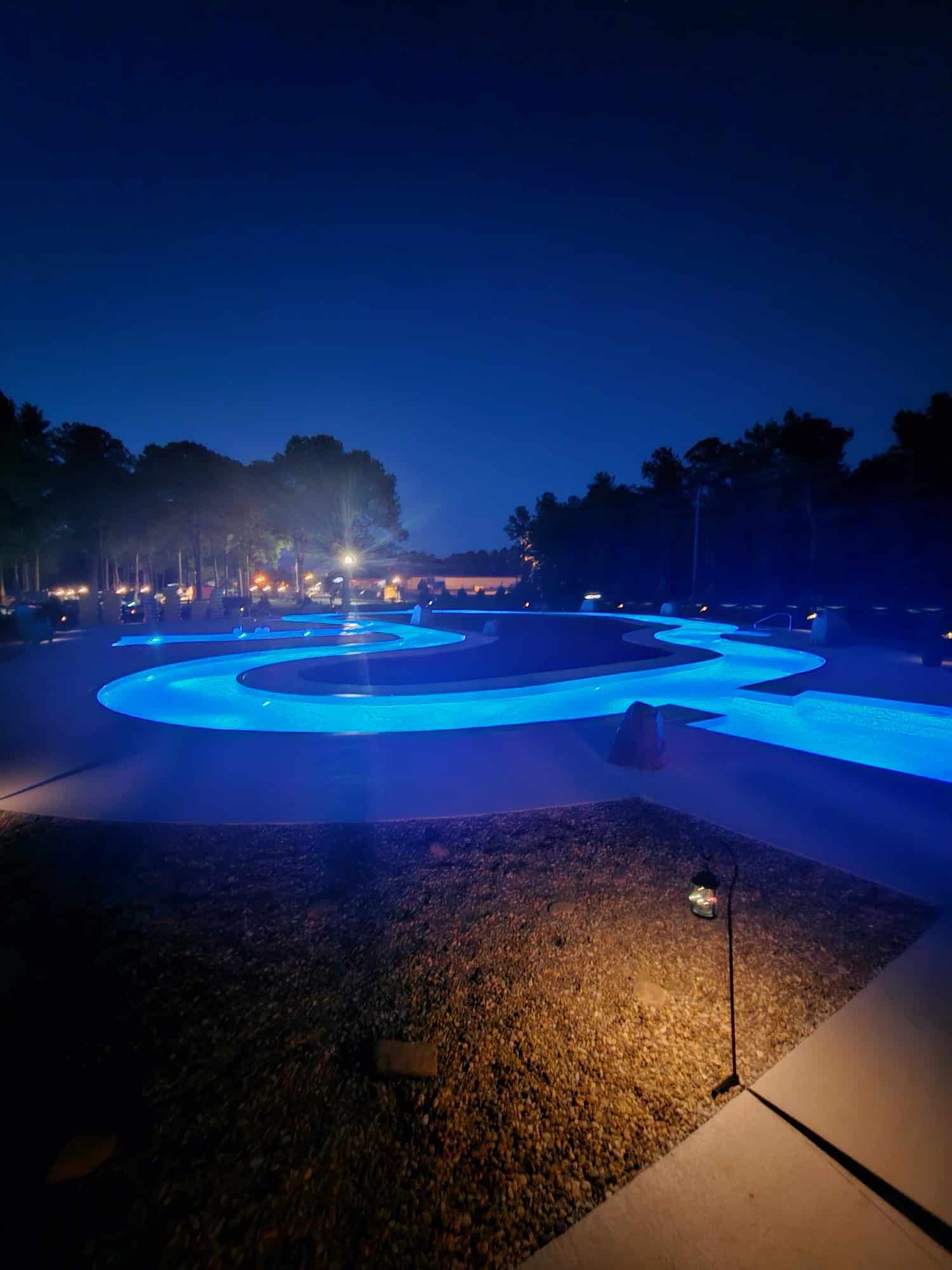 Lazy river at Sanwar RV Park & Resort