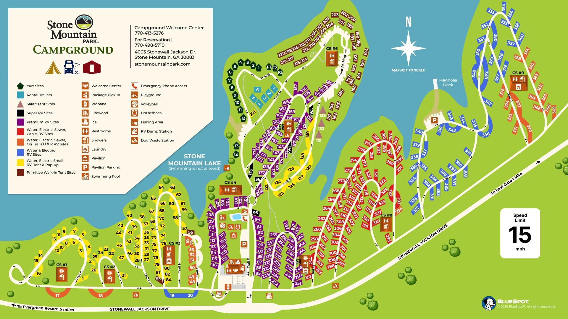 Campground map