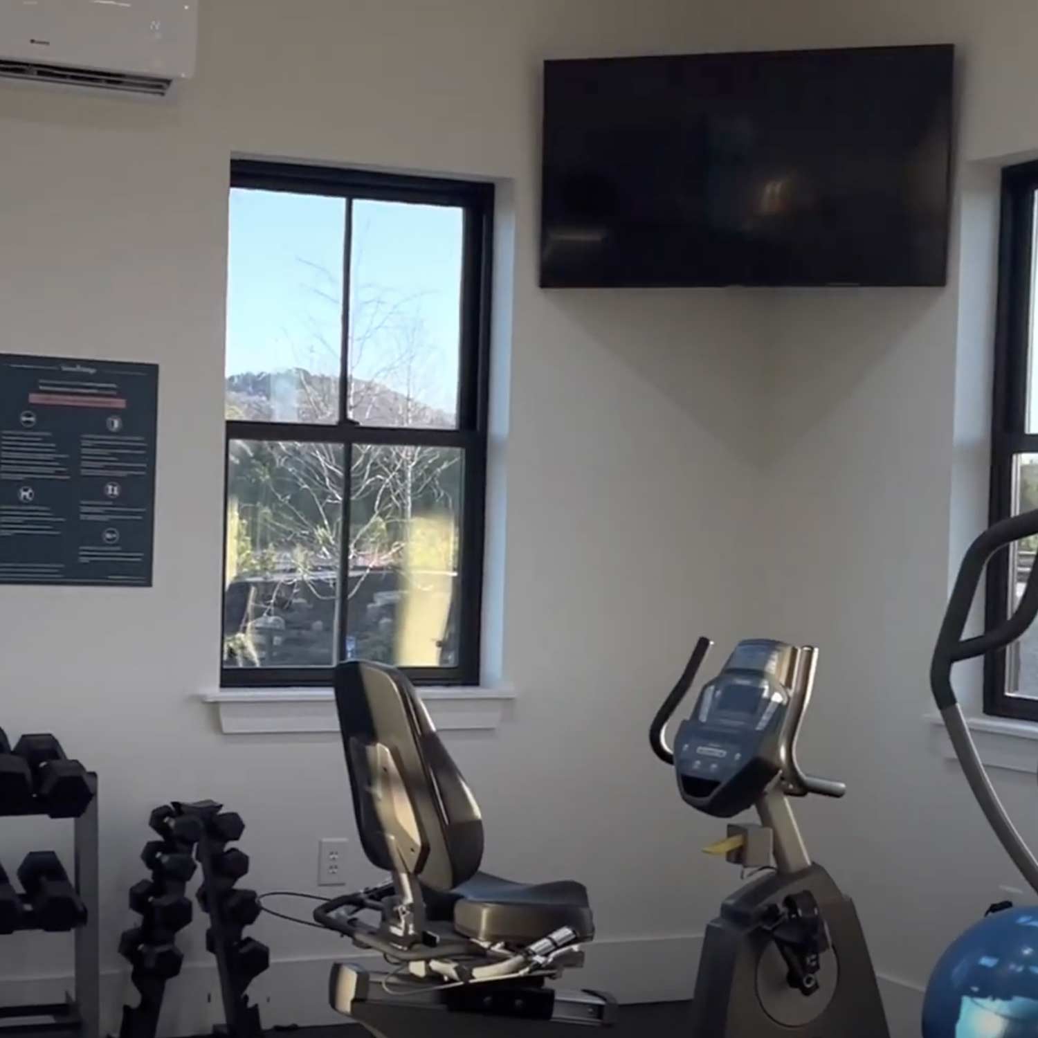 Fitness center at Talona Ridge RV Resort