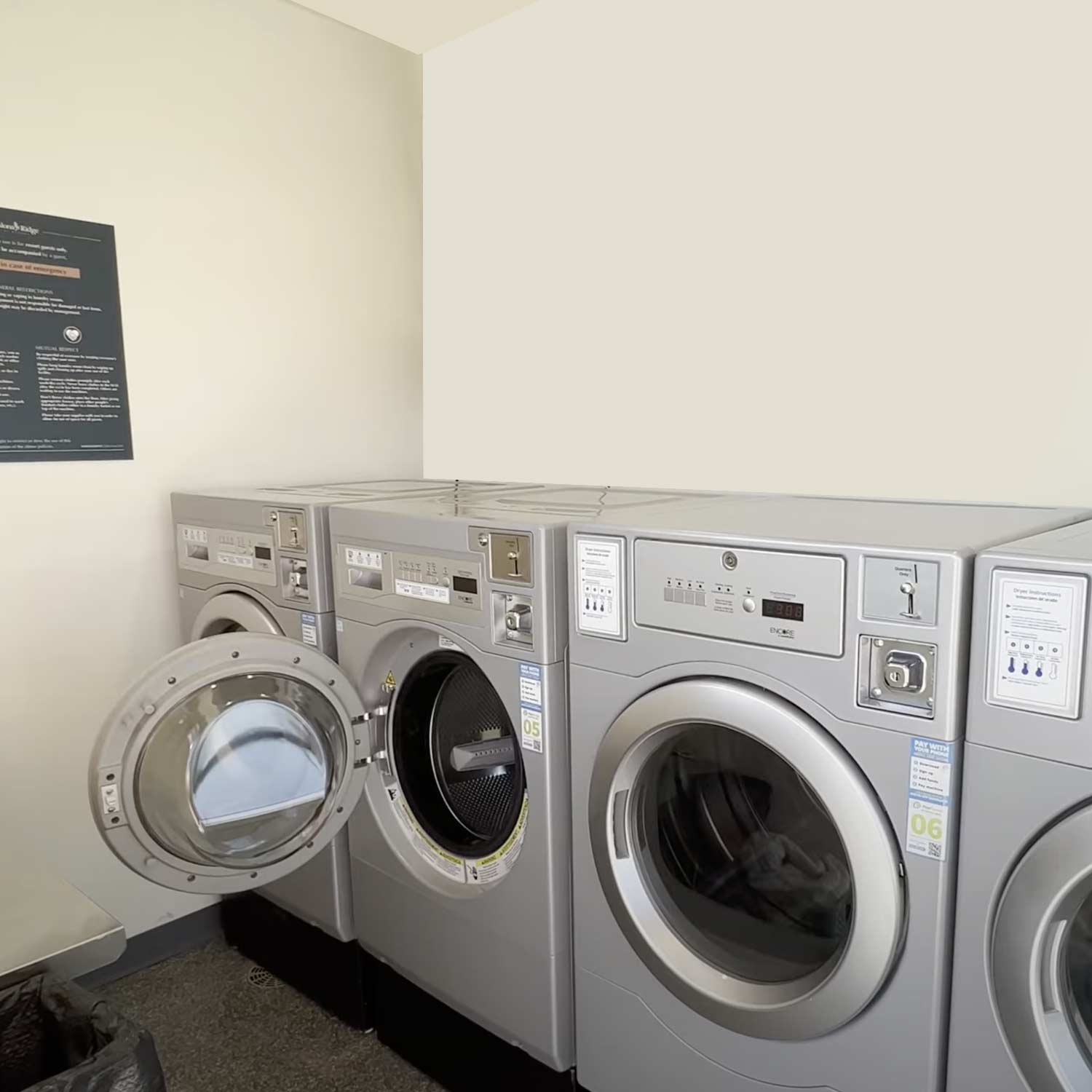 Laundry facilities at Talona Ridge RV Resort