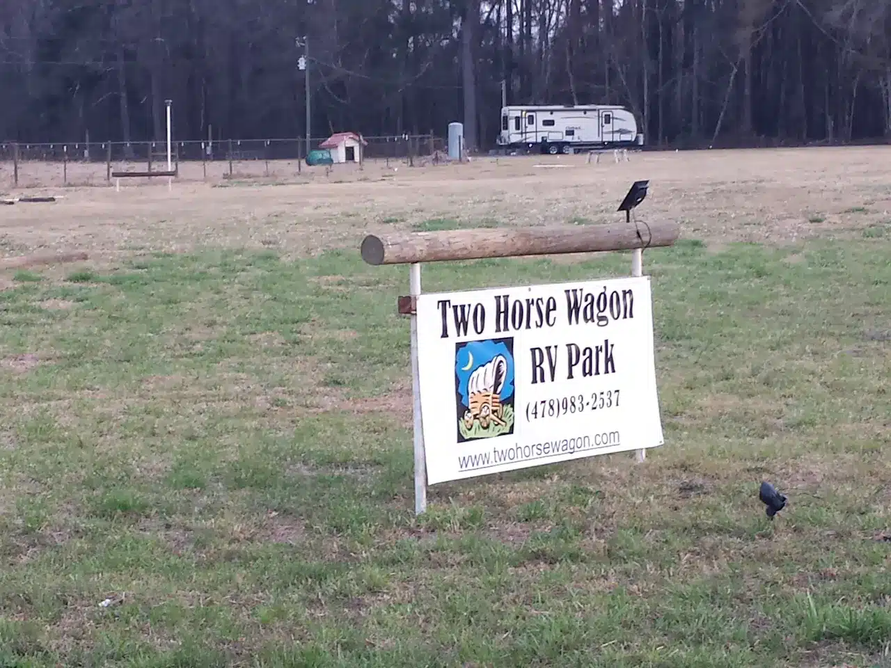 Property photograph from Two Horse Wagon RV Park's Hipcamp listing