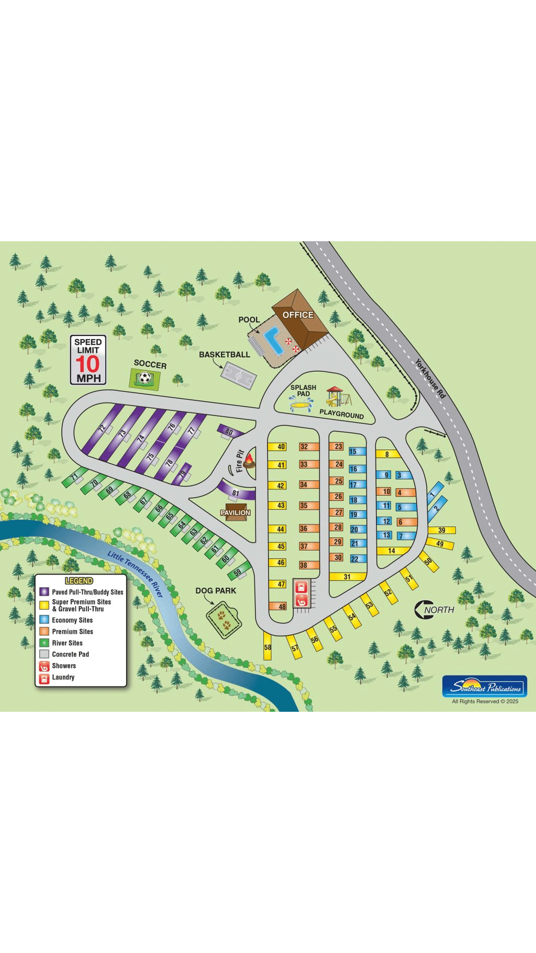 Campground map