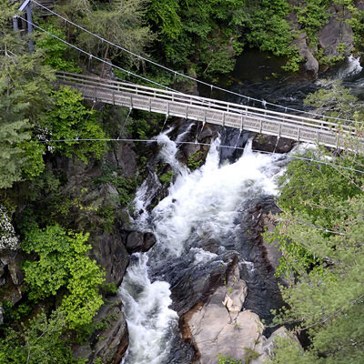 Photograph featured with Tallulah Gorge State Park in Willow Valley RV Resort's local-attractions guide